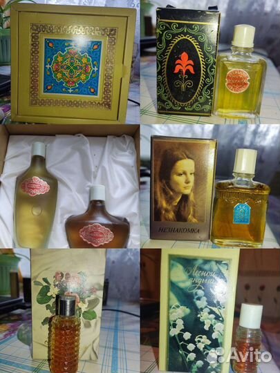 Духи и одеколоны времён СССР