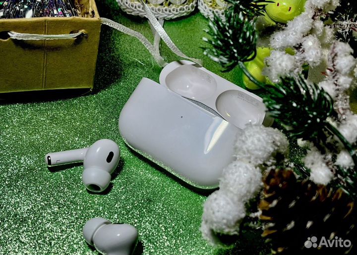 AirPods Pro 2 (iOS 17+) (Гарантия + Чехол)