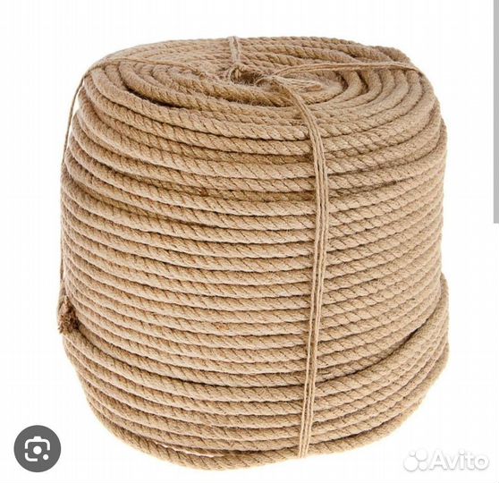 Джутовый канат 8мм. 40м