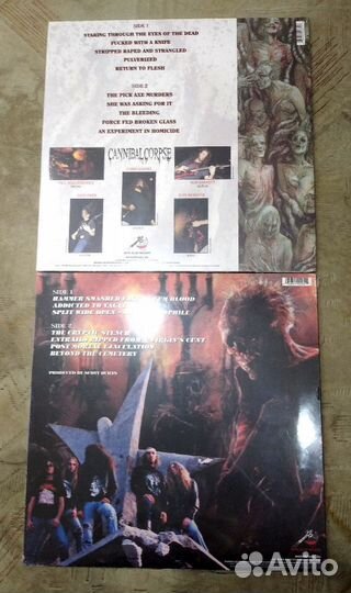 Cannibal Corpse (2 Albums, 2 Black LP, 2016) EU