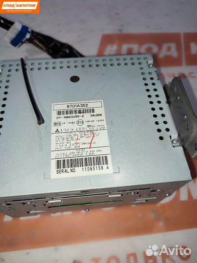 Магнитола Mitsubishi Lancer 10 2011 8701A352
