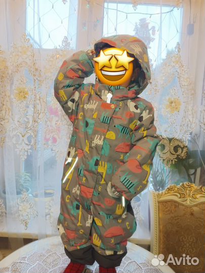 Детский демисезонный комбинезон