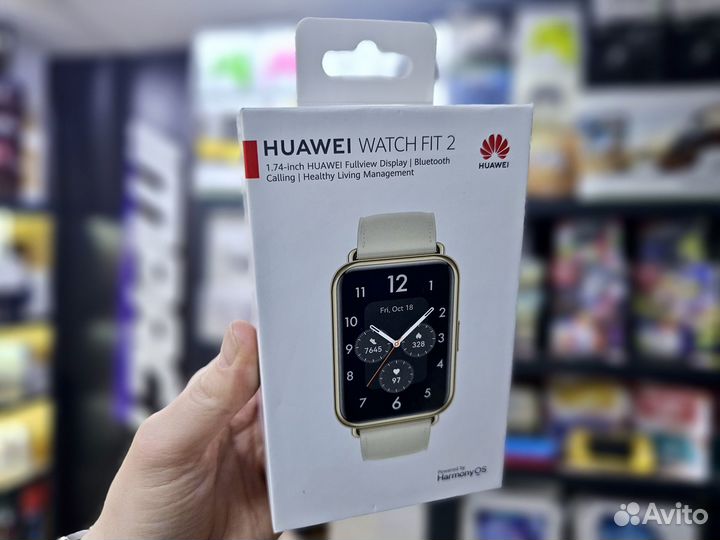 Смарт-часы huawei watch FIT 2, бежевый