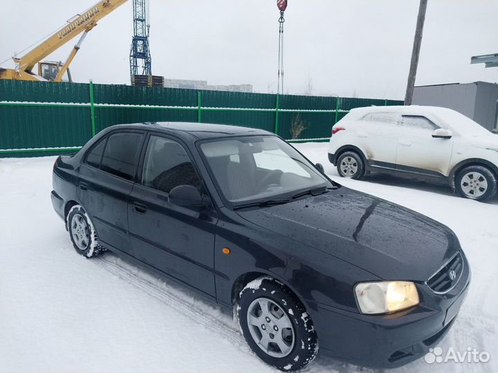 Hyundai Accent 1.5 МТ, 2007, 219 110 км