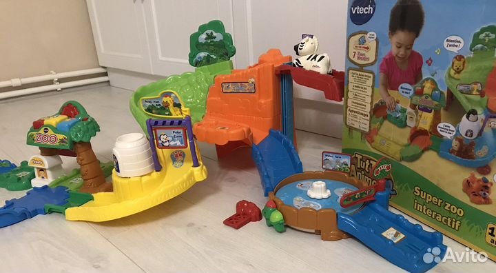 Игровой набор vtech c музыкальной машинкой Зеброй