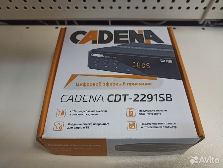 Cadena CDT-229 Цифровой эфирный приемник