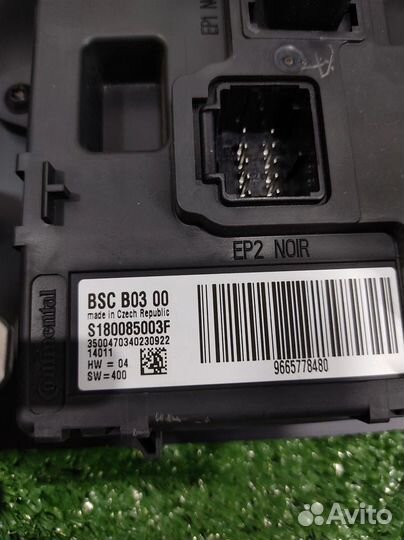 Блок комфорта (коммутационный) Peugeot Partner B9