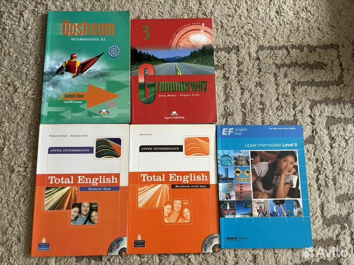 Учебники Grammarway, Total English, Upstream