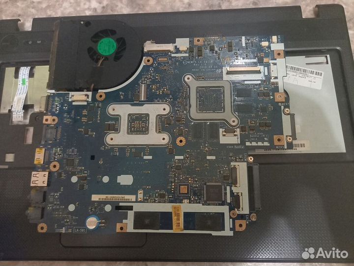 Материнская плата NEW75 LA-5911P rev:1.0