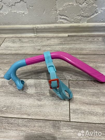 Трубка для плавания mad wave pro snorkel junior