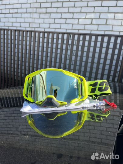 Очки для шлема новые