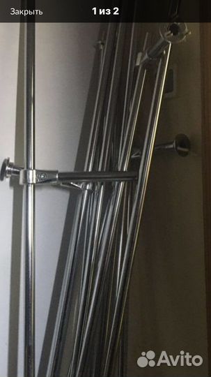 Хромированные трубы и фурнитура-цена за 1 метр