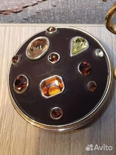 Шкатулка круглая маленькая