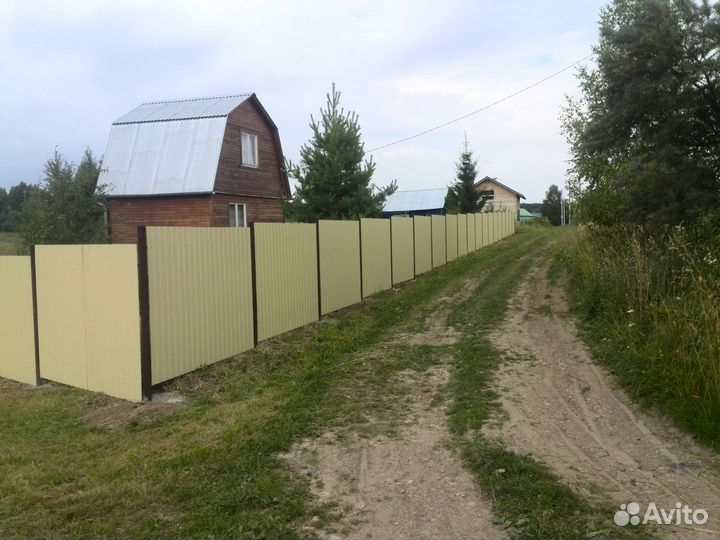 Заборы, ворота, навесы