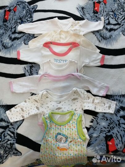 Детские вещи от 0 до 6 месяцев пакетом