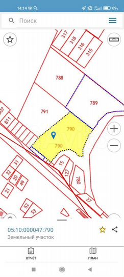 Участок 5,13 га (ИЖС)