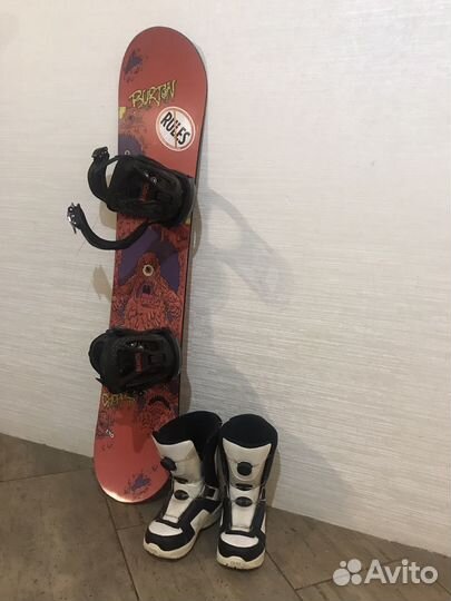 Сноуборд комплект детский Burton 120