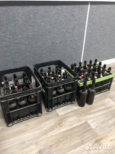 Бутылка 0,75 с бугельной пробкой