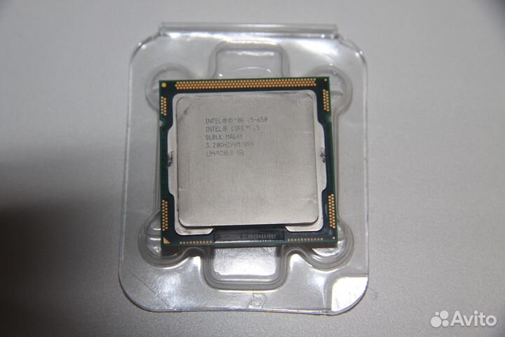 Процессоры Intel g4560, i3 2120, i5 650