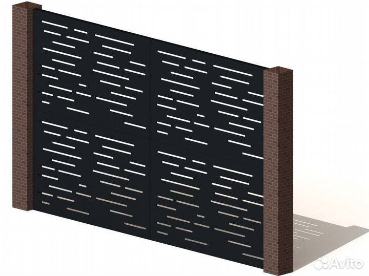 Забор Хай-тек