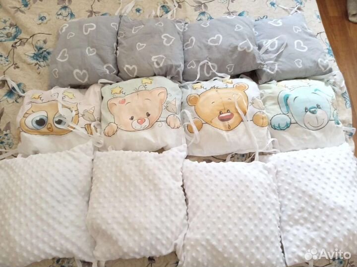 Бортики в кроватку