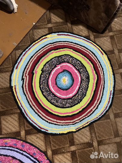 Коврики ручной работы 3шт