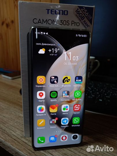 Tecno Camon 30S Pro, 8/256 ГБ