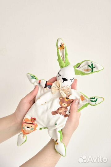 Зайка комфортер с грелкой-охлождалкой