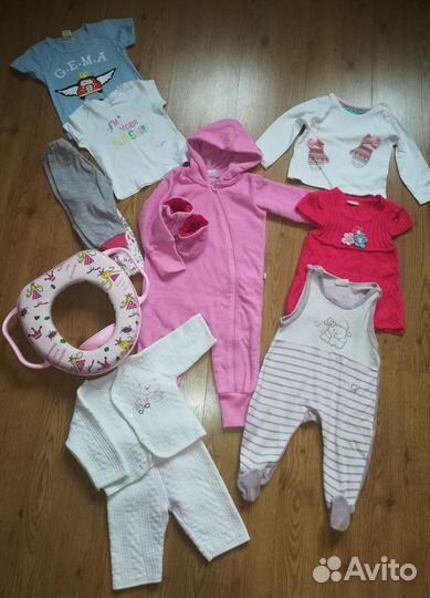 Пакет вещей от 3 мес до 1 г