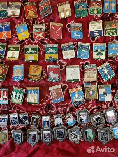 Значки города СССР