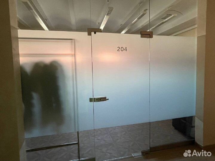 Матирование перегородок