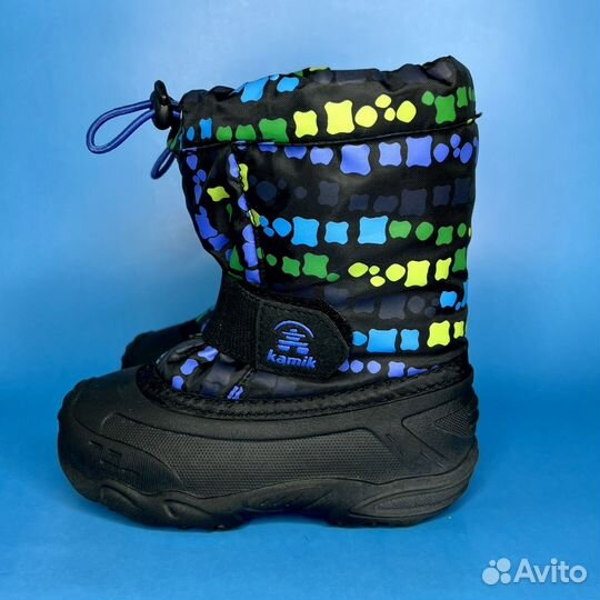 Сапоги зимние р.25(8) детские сноубутсы Kamik