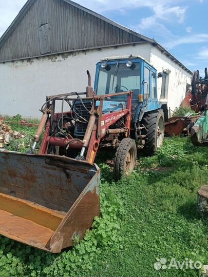 Трактор МТЗ (Беларус) 80 с КУН, 1989