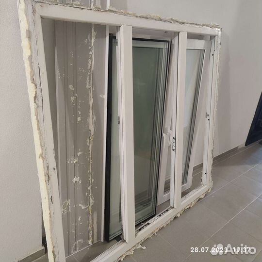 Окна пластиковые бу