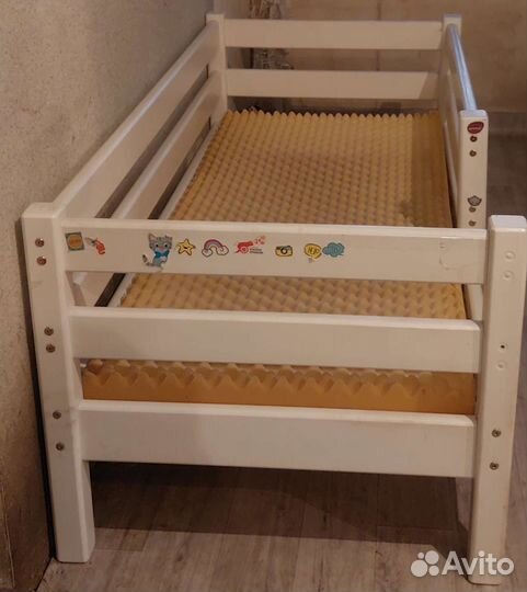 Детская кровать от 3 лет с матрасом бу