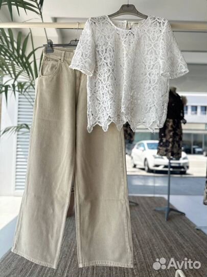 Блузка из хлопка, Vicolo, Италия, S, M