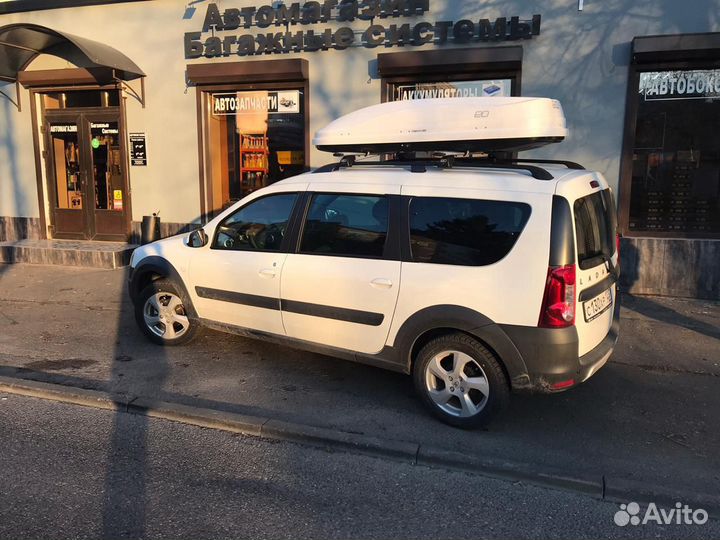 Автобокс на крышу LADA Largus + монтаж