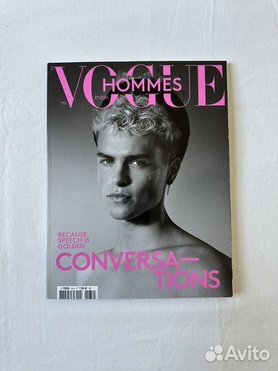 Журналы Vogue Hommes Paris