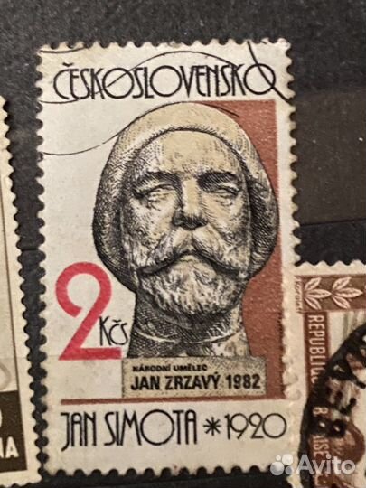 Почтовая марка Жан Симота 1920