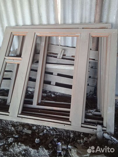Деревянные оконные коробки