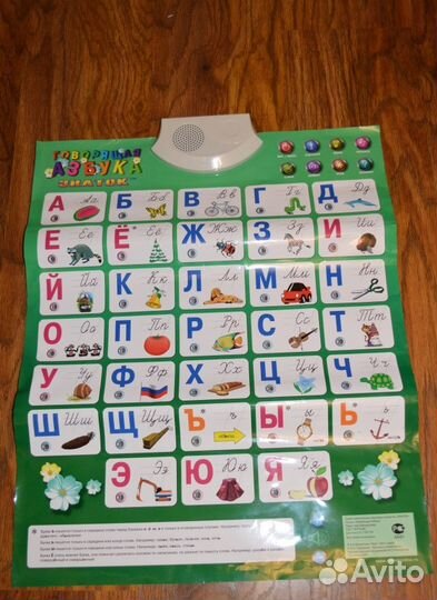 Плакат электронный Знаток Говорящая азбука