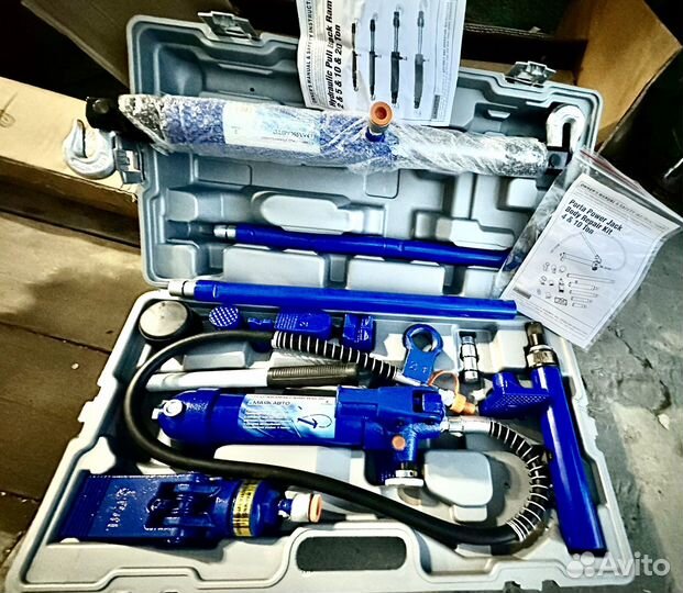 Набор гидравлики для правки кузова и рамы 4т