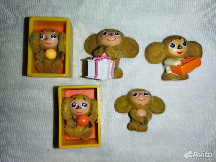 Игрушки из киндера старые