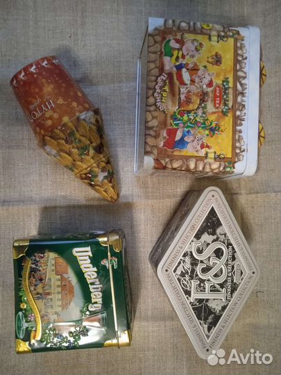 Жестяная банка из под чая