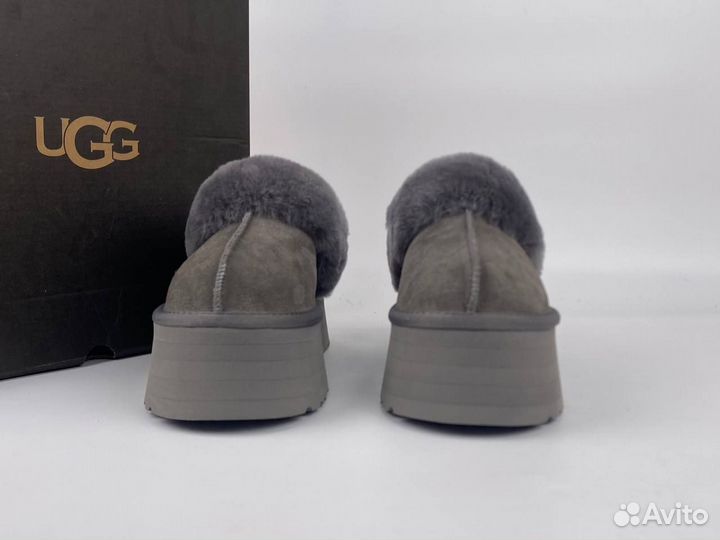 Ugg Funkette Suede Platform Grey