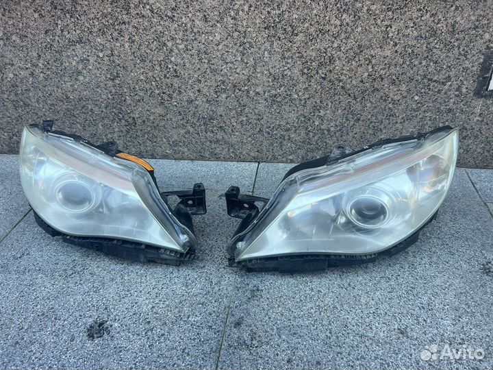 Фары Subaru Impreza GH ; Ксенон, Левый руль
