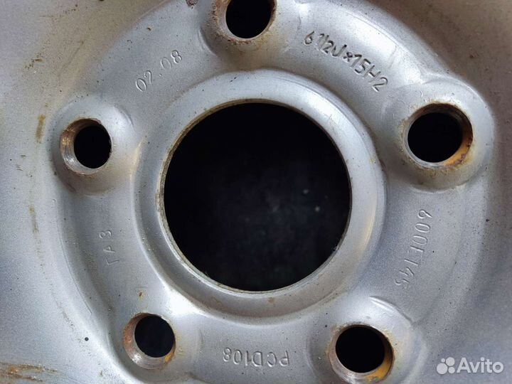 Диски r15 (5*108) ET45 J6.5