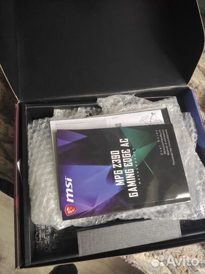 Материнская плата с процессором и памятью ddr4 32