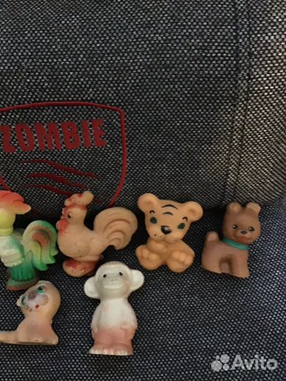 Игрушки из литой резины СССР