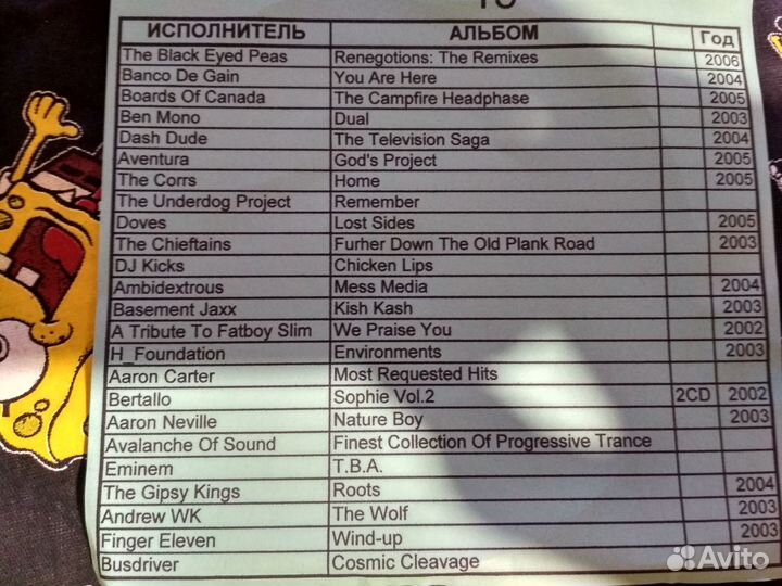 CD Диски разные. Более 700 дисков